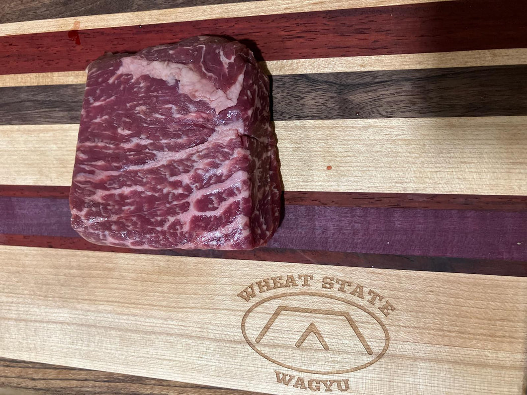 American Wagyu Flat Iron steak.54 - .58 pounds
