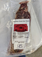 Load image into Gallery viewer, Full Blood Beef Boneless Chuck Eye Steak .62 - .73 pounds
