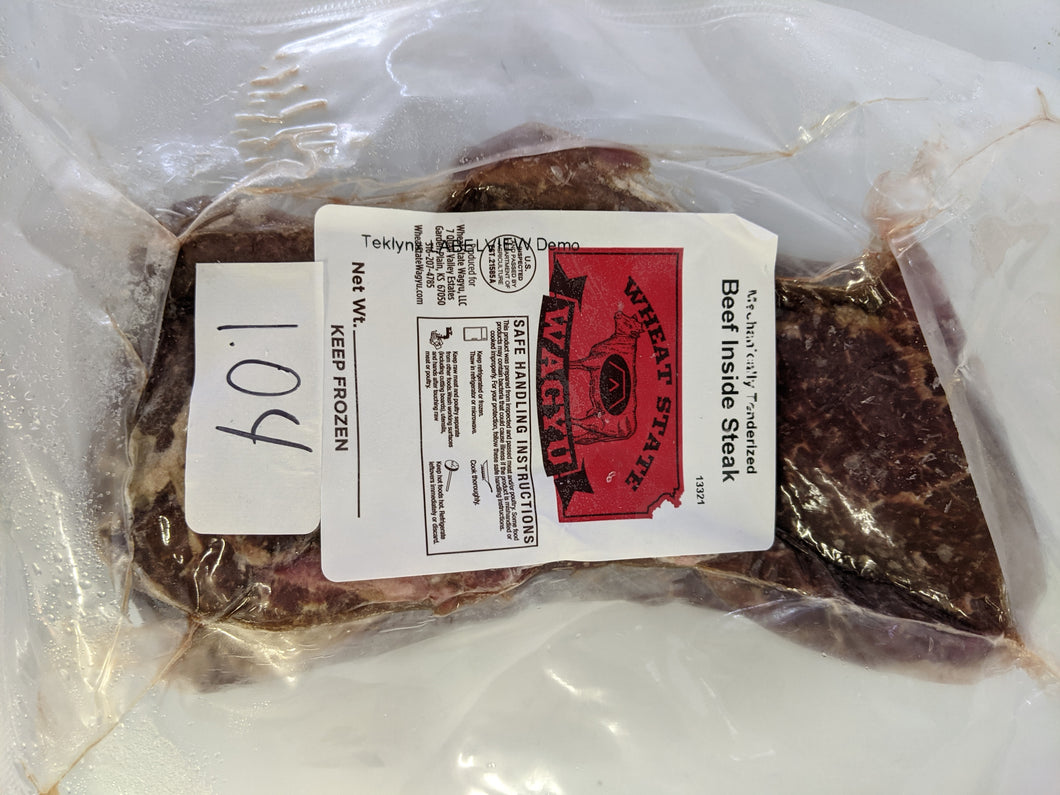 Full Blood Inside Steak .54 - .71 pounds