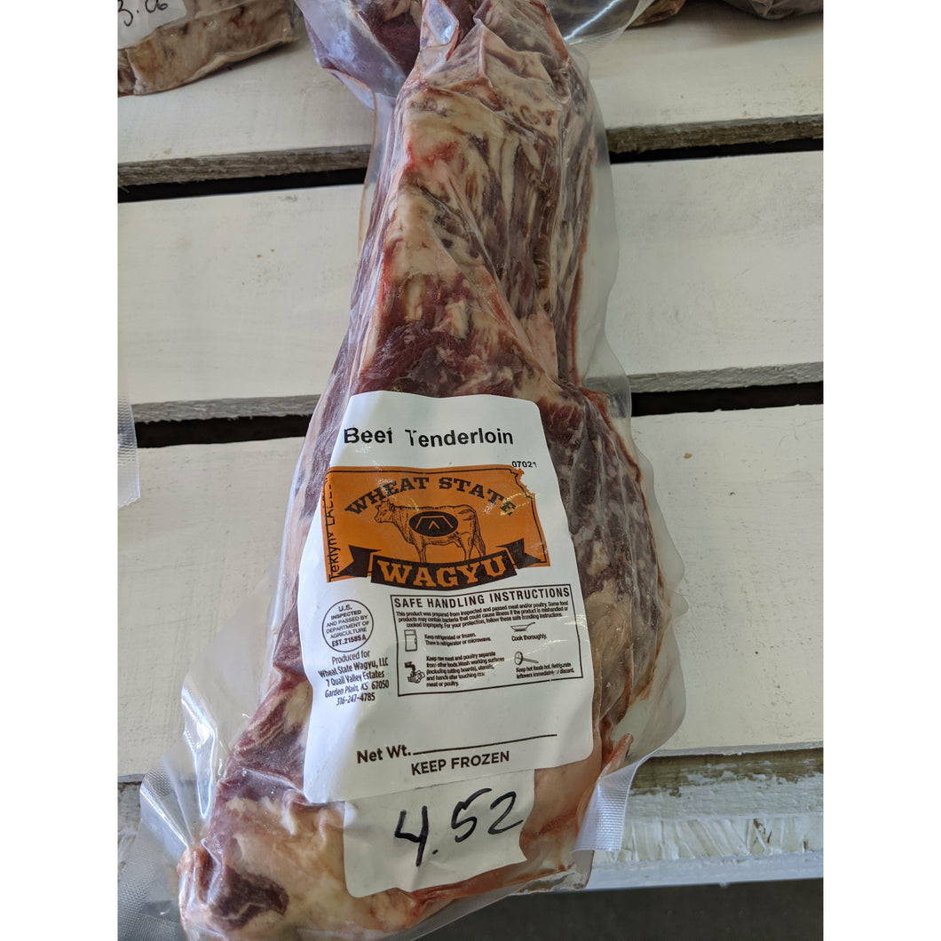 American Wagyu Beef Tenderloin 3.6 pounds