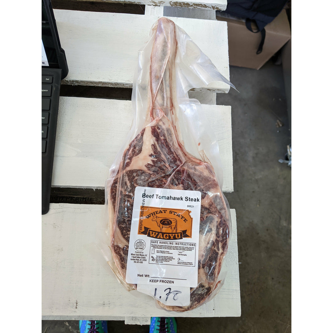 Wagyu Tomahawk 2.22 pounds